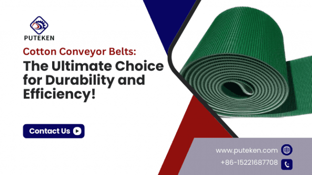 PVC Conveyor Belts: The Ultimate Choice for Durability and Efficiency!